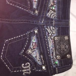 MissMe Cropped Skinny Jeans